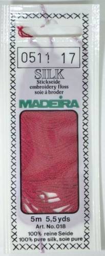 0511 шовкове муліне Madeira Silk Deep Blush фото 2
