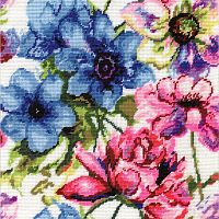 Набор для гобеленовой вышивки Watercolor Floral Design Works 2619
