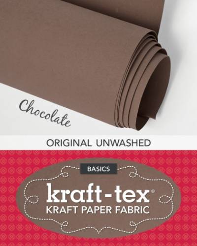 Моющаяся крафт-бумага, KRAFT-TEX® BASICS, Chocolate, ширина 50 см