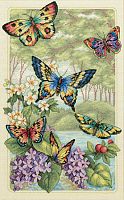 Набір для вишивання хрестиком Butterfly Forest, Dimensions 35223