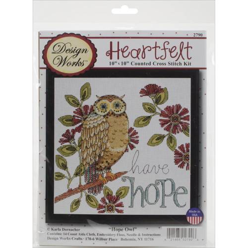 Набір для вишивки хрестиком Hope Owl Design Works 2790 фото 2