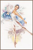 Ballerina (Балерина), набор для вышивания крестом, Lanarte PN-0156939